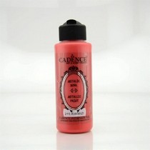 Metalik Sedefli Boya 215 Kırmızı 120ml