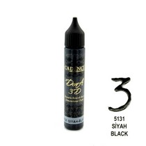 3d Dora Boncuk Boya 5131 Siyah 25ml