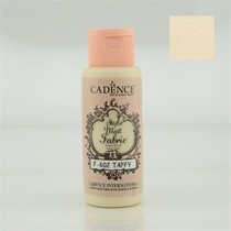 Cadence Style Matt Kumaş Boya F-602 Taffy 59 Ml