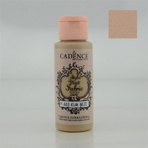 Cadence Style Matt Kumaş Boya F-603 Kum Beji 59 Ml