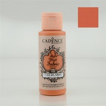Cadence Style Matt Kumaş Boya F-606 Bal Kabağı 59 Ml