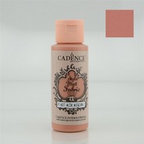 Cadence Style Matt Kumaş Boya F-607 Açık Mercan 59 Ml