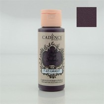 Cadence Style Matt Kumaş Boya F-615 Karadut 59 Ml