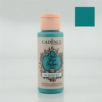 Cadence Style Matt Kumaş Boya F-622 Açık Deniz Yeşili 59 Ml