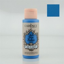 Cadence Style Matt Kumaş Boya F-631 Royal Mavi 59 Ml