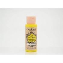 Cadence Style Matt Kumaş Boya F-635 Limon Sarı 59 Ml