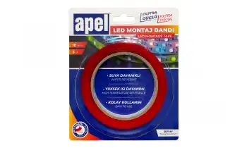 APEL LED Montaj Bandı 10 MM 3 MT