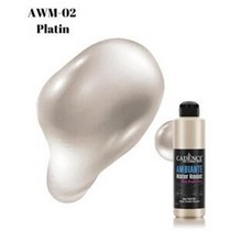 Ambiante Suya Dayanıklı Boya Metalik- AWM-02 Platin Fayans Boyası 250 ML