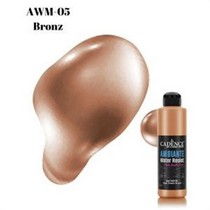 Ambiante Suya Dayanıklı Boya Metalik- AWM-05 Bronz Fayans Boyası 250 ML