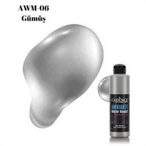 Ambiante Suya Dayanıklı Boya Metalik- AWM-06 Gümüş Fayans Boyası 250 ML