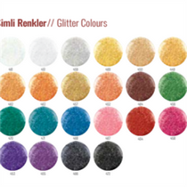 Boyutlu Simli Boncuk Boya Dimensional Paints - Glitter