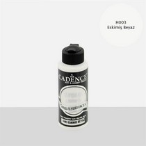 Cadence H003 Eskimiş Beyaz Multisurface Boya 120 ML