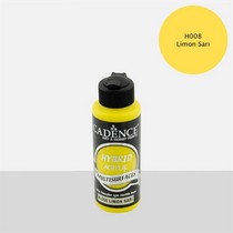 Cadence H008 Limon Sarı Multisurface Boya 120 ML