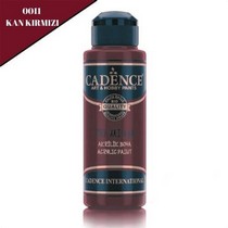 Cadence Premium Akrilik Boya 0011 Kan Kırmızı 120 Ml