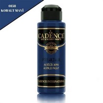 Cadence Premium Akrilik Boya 0158 Kobalt Mavi 120 Ml