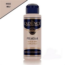 Cadence Premium Akrilik Boya 0355 Bej 120 Ml