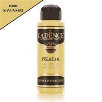 Cadence Premium Akrilik Boya 0590 Kavun Sarı 120 Ml