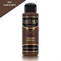 Cadence Premium Akrilik Boya 1153 Açık Kahve 120 Ml