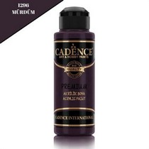 Cadence Premium Akrilik Boya 1296 Mürdüm 120 Ml
