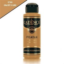 Cadence Premium Akrilik Boya 1750 Oksit Sarı 120 Ml