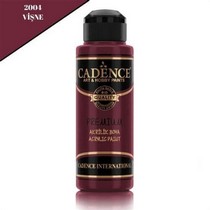 Cadence Premium Akrilik Boya 2004 Vişne 120 Ml