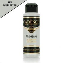 Cadence Premium Akrilik Boya 3101 Kirli Beyaz 120 Ml