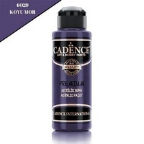 Cadence Premium Akrilik Boya 6029 Koyu Mor 120 Ml