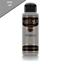 Cadence Premium Akrilik Boya 6036 Gri 120 Ml