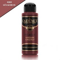 Cadence Premium Akrilik Boya 6263 Gül Kurusu 120 Ml