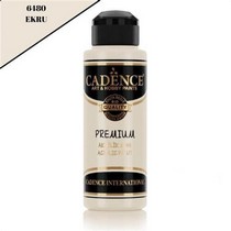 Cadence Premium Akrilik Boya 6480 Ekru 120 Ml