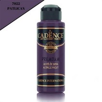 Cadence Premium Akrilik Boya 7022 Patlıcan 120 Ml