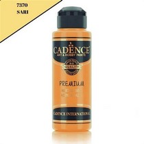 Cadence Premium Akrilik Boya 7370 Sarı 120 Ml