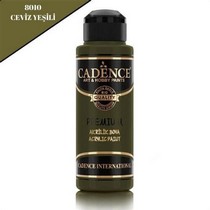 Cadence Premium Akrilik Boya 8010 Ceviz 120 Ml