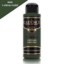 Cadence Premium Akrilik Boya 8018 Yaprak Yeşili 120 Ml