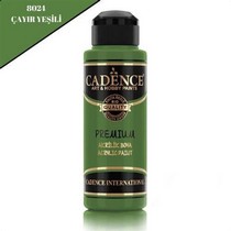 Cadence Premium Akrilik Boya 8024 Yayla Yeşili 120 Ml