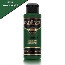 Cadence Premium Akrilik Boya 8026 Yonca Yeşili 120 Ml
