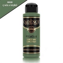 Cadence Premium Akrilik Boya 8028 Çağla Yeşili 120 Ml