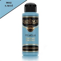 Cadence Premium Akrilik Boya 9042 Sky Mavi 120 Ml