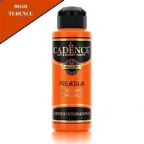 Cadence Premium Akrilik Boya 9046 Turuncu 120 Ml