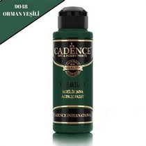 Cadence Premium Akrilik Boya 9048 Orman Yeşili 120 Ml