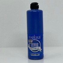 HSG038 Ultramarine Mavi Gümüş Simli Multisurface Boya 500 ML
