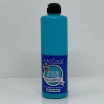 HSG041 Turkuaz Gümüş Simli Multisurface Boya 500 ML