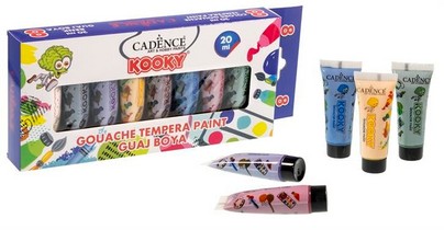 Kooky 12'li Guaj Boya Seti - Cadence Guaj Boya Seti