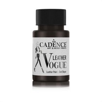 LEATHER VOGUE DERİ BOYASI METALİK LVM-09 SİYAH 50 ML