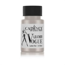 LEATHER VOGUE DERİ BOYASI METALİK LVM-07 GÜMÜŞ 50 ML