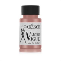 LEATHER VOGUE DERİ BOYASI METALİK LVM-06 GÜL KURUSU 50 ML