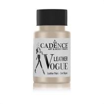 LEATHER VOGUE DERİ BOYASI METALİK LVM-02 PLATİN 50 ML