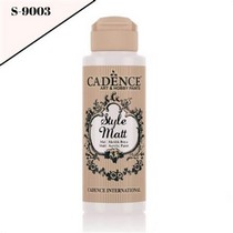 Style Mat Akrilik Boya S-9003 Ekru 120ml