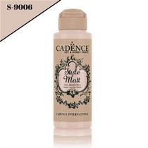 Style Mat Akrilik Boya S-9006 Kum Beji 120ml