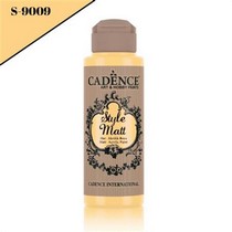 Style Mat Akrilik Boya S-9009 Açık Sarı 120ml